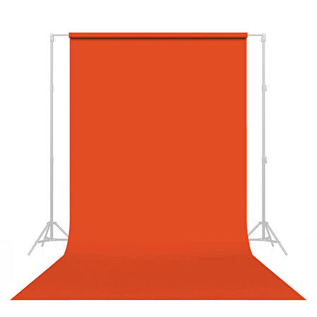 Gdx Seyyar Kağıt Sonsuz Stüdyo Fon Perde (Tangelo) 2.70x11 Metre
