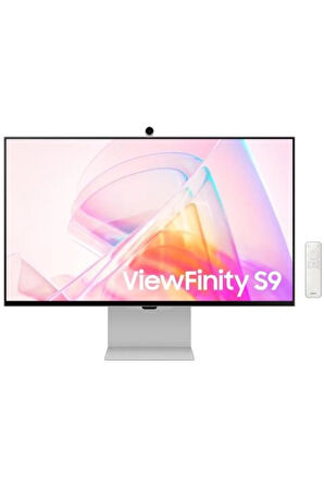 27" LS27C902PAUXUF ViewFinity S9 5K IPS Pivot WebCam Monitör 5ms Light Gray