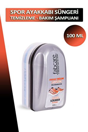 Bağcık + Fabcare Spor Ayakkabı Temizleme ve Bakım Şampuanı 100 ML Set