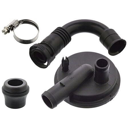 Febı 107209 Motor Havalandırma Valfi Hortumu Kelepce Kit Golf IV Bora Rapıd A3 1.9 TDI Agr Alh Asv