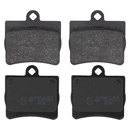 Febı 16152 Fren Balatası Arka Mercedes C-Class W202 94 00