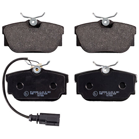 Febı 16412 Arka Fren Balatası Fıslı Transporter T4 Multıvan Caravelle 97>03