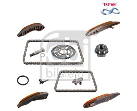 Febi 174020 Eksantrik Zincir Seti Alt Üst BMW B47 N47 D20 C F10 F20 F30 F80 G30 F40 F44 F45 F46 F32 F34 F36 F48 F39 F25 F26 G01 G02 F14 11318570649