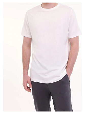 Fibula Moda Modal Erkek T-Shirt