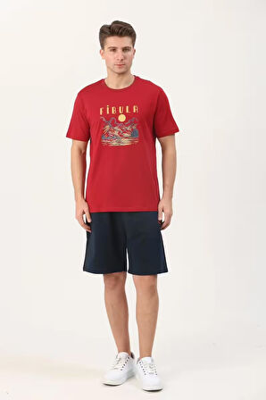 Fibula Moda Erkek T-Shirt