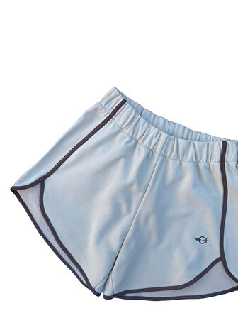 Fibula Moda Bej Kadın şort