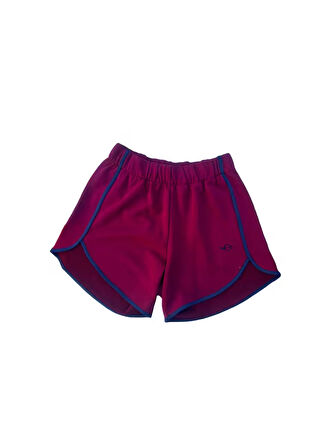 Fibula Moda Bordo Kadın Şort