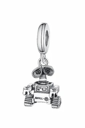 Wall-e Sallantılı 925 Ayar Gümüş Charm