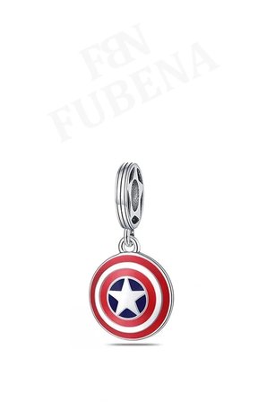  Captain America Shield Sallantılı Charm