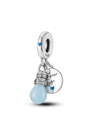 Fubena  Karanlıkta Parlayan Işık Sallantılı 925 Ayar Gümüş Charm