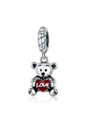 Love Yastıklı Ayıcık Sallantılı Charm