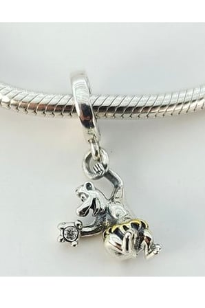  Baloo Sallantılı 925 Ayar Gümüş Charm