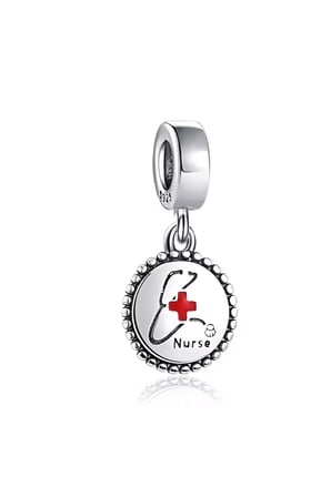 Hemşire Yazılı Sallantılı Charm
