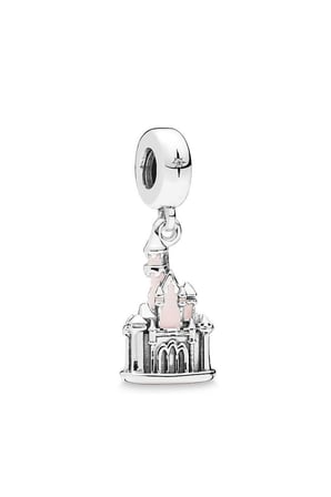 Disneyland Castle Sallantılı 925 Ayar Gümüş  Charm
