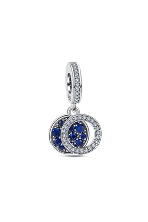 Fubena Lacivert Parıldayan Çift Disk Sallantılı Charm