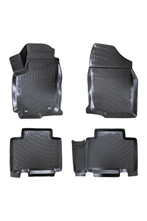 Toyota Rav4 2013-2018 Araca Özel Tasarım 3D Havuzlu Paspas