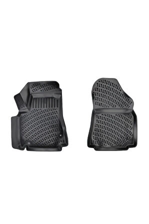 Peugeot Partner Tepe PANELVAN (2 Parça) 2013 Araca Özel Tasarım 3D Havuzlu Paspas