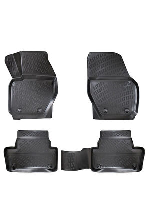 Volvo XC-60 2011 Araca Özel Tasarım 3D Havuzlu Paspas