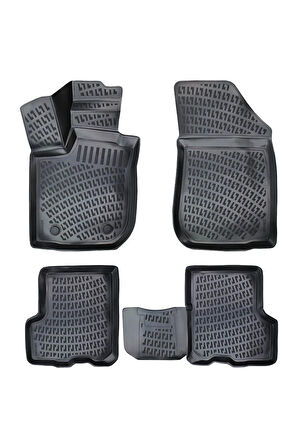 Dacia Logan 1 MCV 2004 Araca Özel Tasarım 3D Havuzlu Paspas