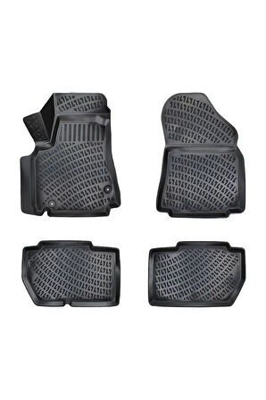 Peugeot Partner Tepe 90 HP 2016 Araca Özel Tasarım 3D Havuzlu Paspas