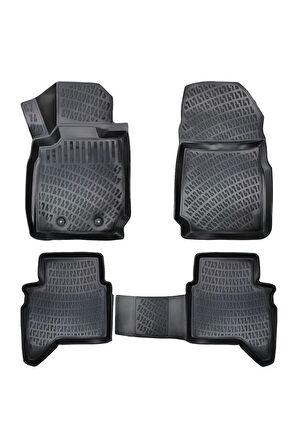 Ford Ranger 2011 Araca Özel Tasarım 3D Havuzlu Paspas