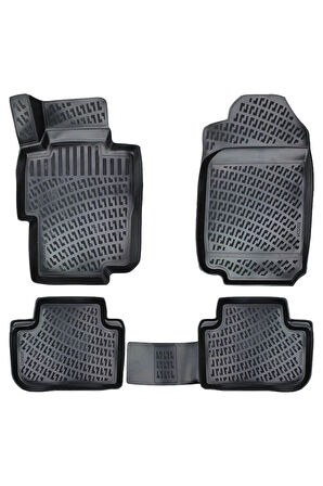 Honda Accord 2006 Araca Özel Tasarım 3D Havuzlu Paspas