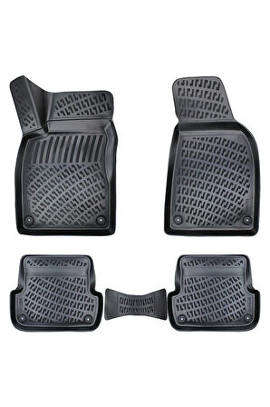 Audi A4 B6 2001 Araca Özel Tasarım 3D Havuzlu Paspas