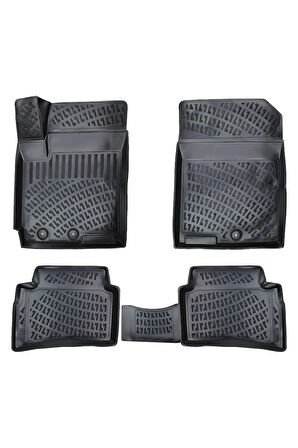 Kia Rio 2018 Araca Özel Tasarım 3D Havuzlu Paspas