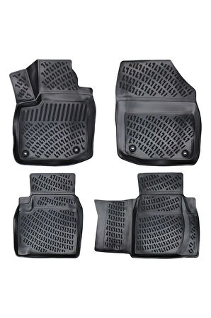 Honda Civic HB 2015 Araca Özel Tasarım 3D Havuzlu Paspas