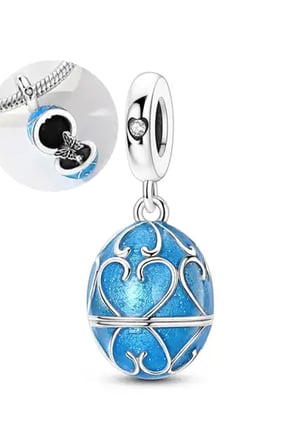 Açılabilir Sürpriz Yumurta Sallantılı Charm