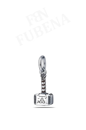 Thor'un Çekici Sallantılı 925 Ayar Gümüş Charm
