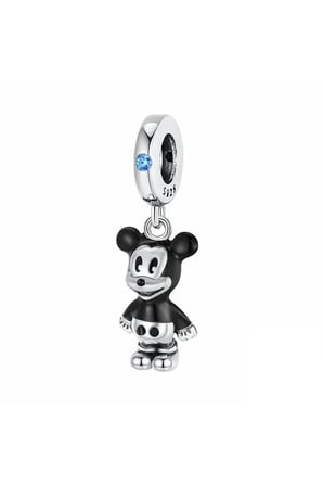 Mcikey Sallantılı 925 Ayar Gümüş Charm
