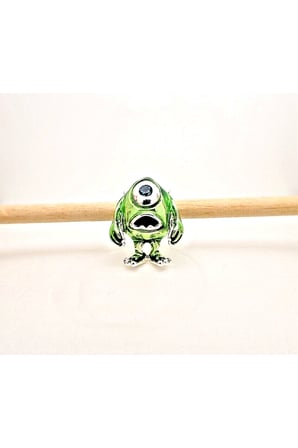   Mike Wazowski 925 Ayar Gümüş Charm