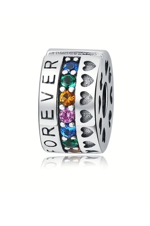  Forever Klips 925 Ayar Gümüş Charm