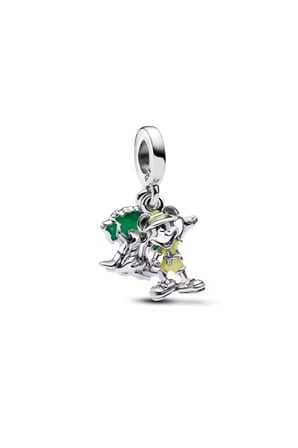  Mickey ' in Keşif Zamanı Sallantılı 925 Ayar Gümüş Charm
