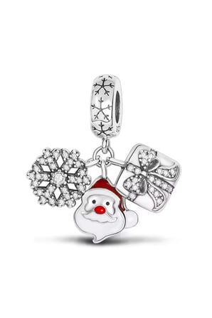 Kar Tanesi , Noel Baba ve Hediyesi Sallantılı Charm