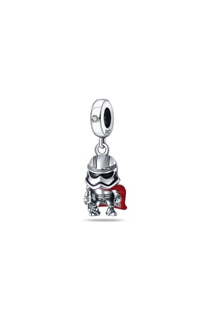  Star Wars Savaşçı Sallantı 925 Ayar Gümüş Charm