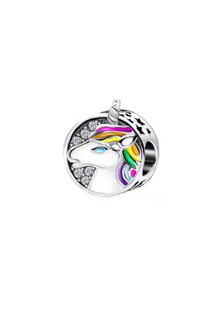  Unicorn 925 Ayar Gümüş Charm