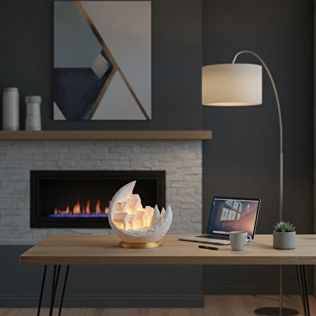 Lunaira Işıklı Mini Köy Dekoru - Dekoratif Aydınlatma