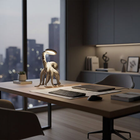 Lumipod Octis – Ahtapot Formlu Tasarım Masa Lambası