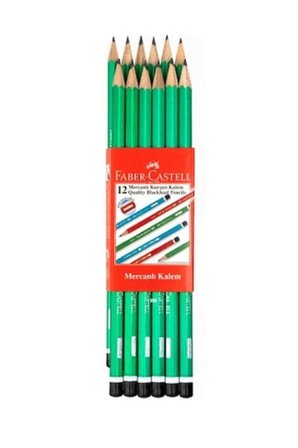 Faber Castell Mercanlı Kurşun Kalem 12'li