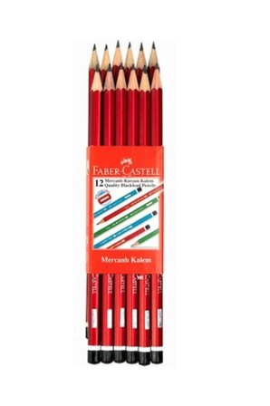 Faber Castell Mercanlı Kurşun Kalem 12'li