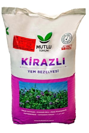 Kirazlı Sertifikalı Yem Bezelyesi Tohumu 25 Kg 