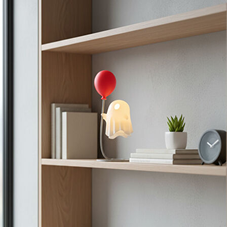 LumoFloat - Balonlu Hayalet Masa Lambası