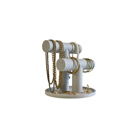 Velyra Çift Katlı Takı ve Bileklik Standı