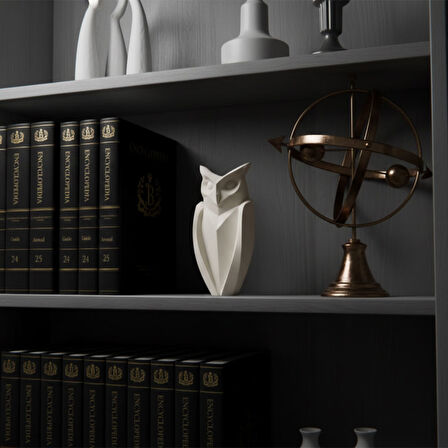 Orlien Geometrik Baykuş Dekor