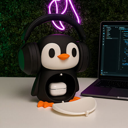 Penguen Kulaklık  Standı