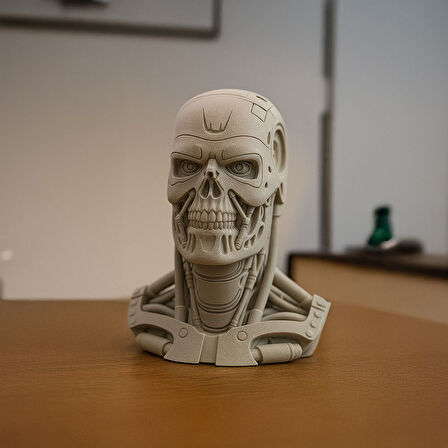 Terminatör T-800 Kafa Büstü