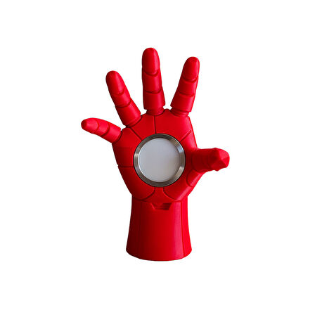 Iron Man El Tasarımlı Dekoratif Masa Lambası