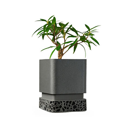 Modern Mat Yüzeyli Dekoratif Saksı